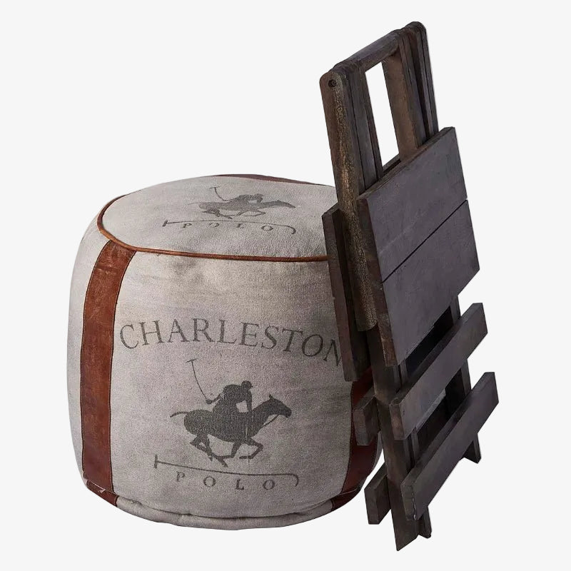 Mesa plegable madera 46x46cms Malta - Vintahome