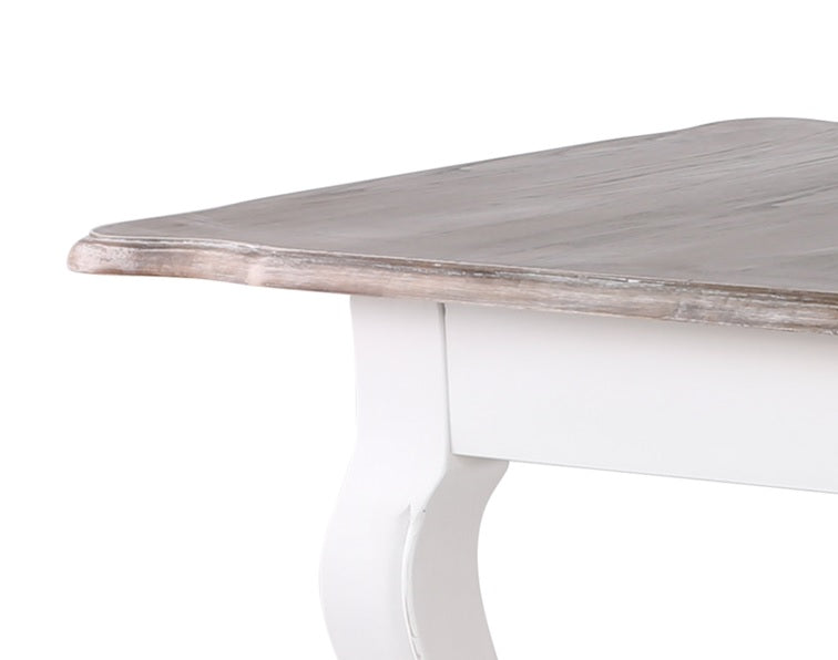 Mesa de comedor madera extensible rectagular 160/200 cm Camelia