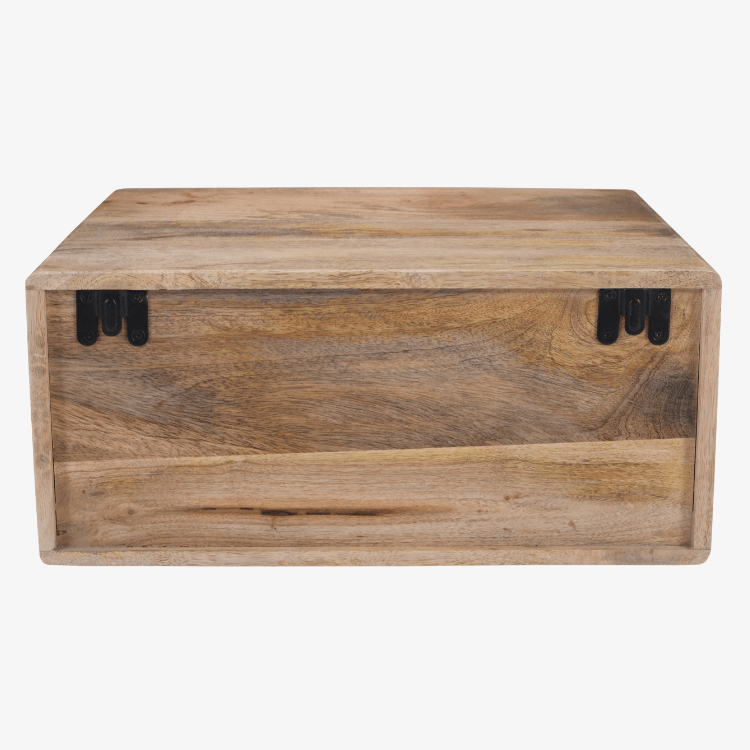 Arlet Nachttisch aus natürlichem Mangoholz 45 cm - Vintahome