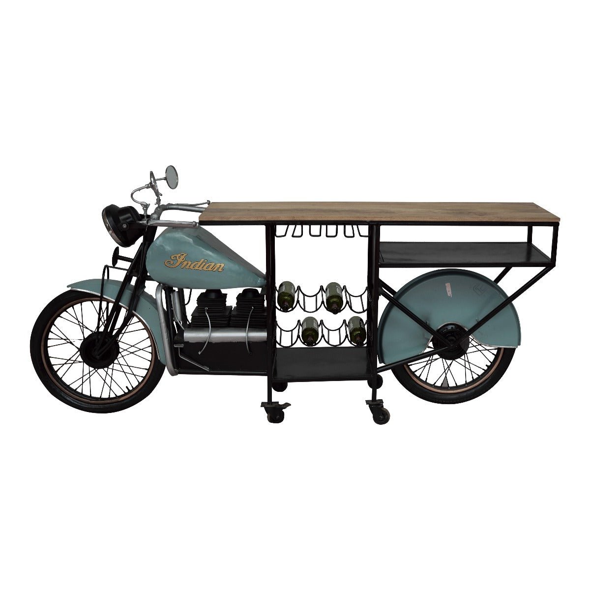 Comptoir de bar en manguier