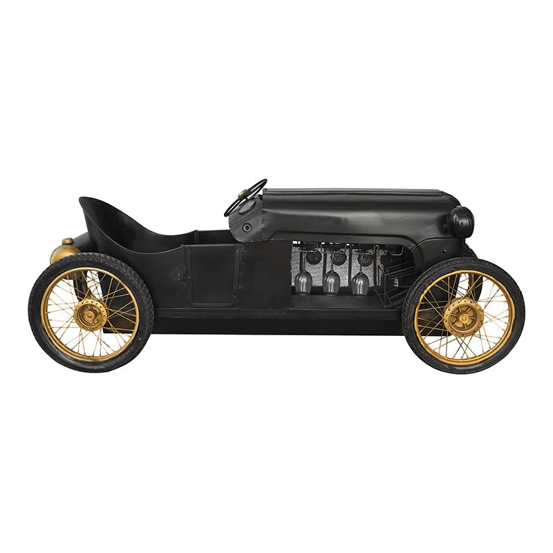 Porte-bouteilles de voiture fait à la main