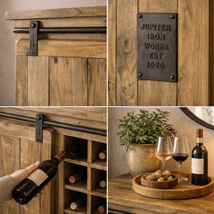Mueble botellero Lucero - Vintahome