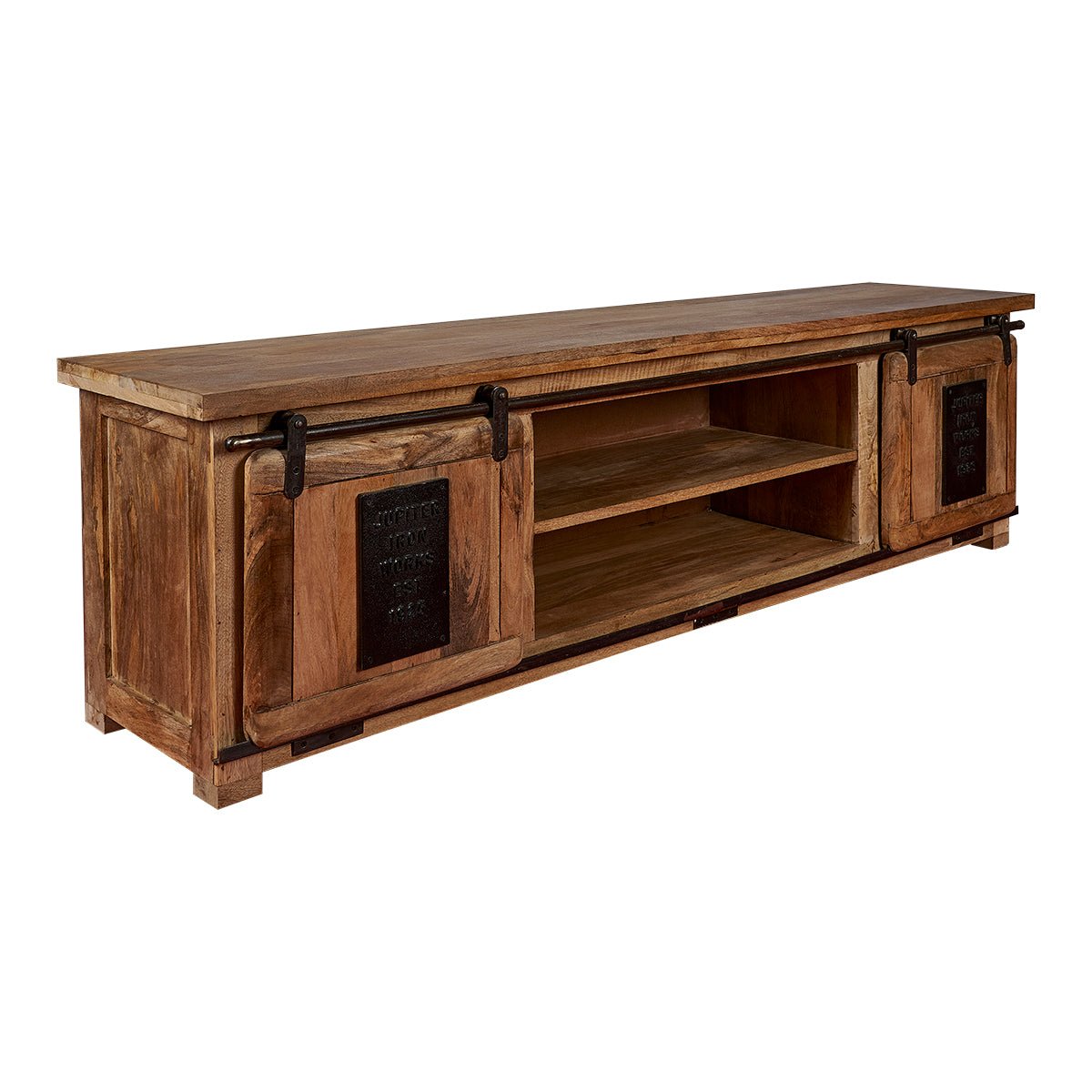 gabinetes de TV de madera de Mango industriales