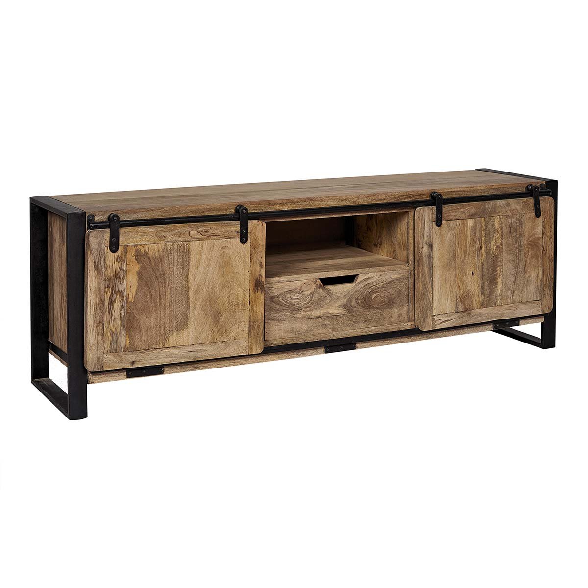 Rony Wood and Steel Television Furniture