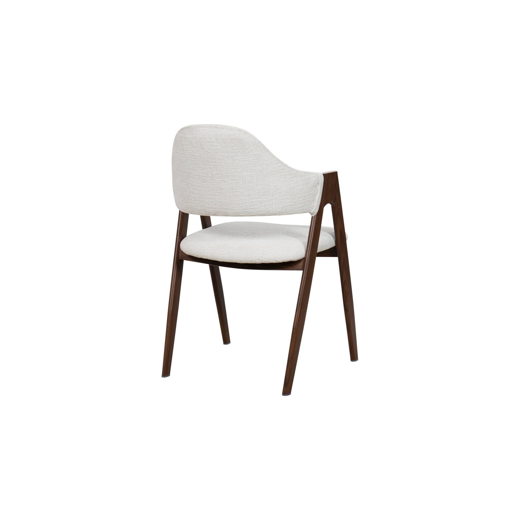 Pack 4 Silla de comedor con brazos nórdica Loira beige - Vintahome