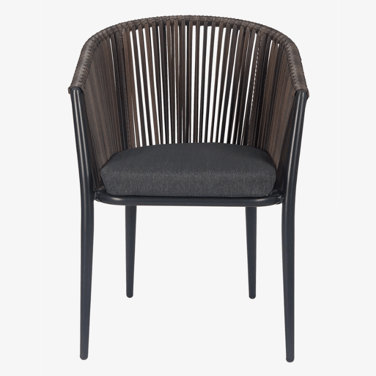Pack 4 Poltrona exterior parisiense Matheu - Vintahome