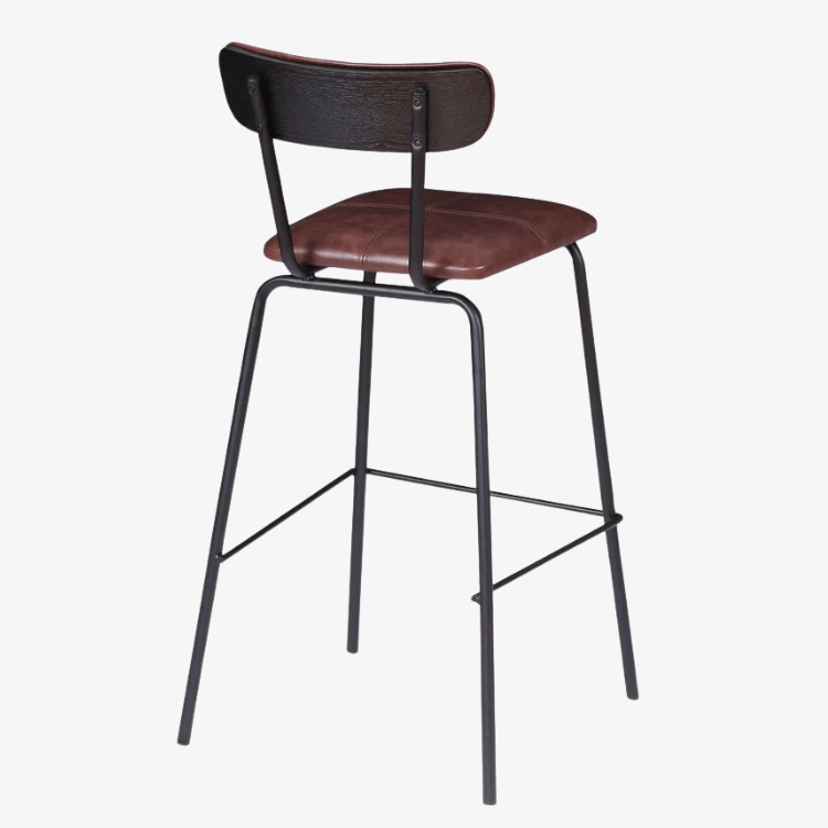Pack 4 bancos de bar vintage Drisan - Vintahome