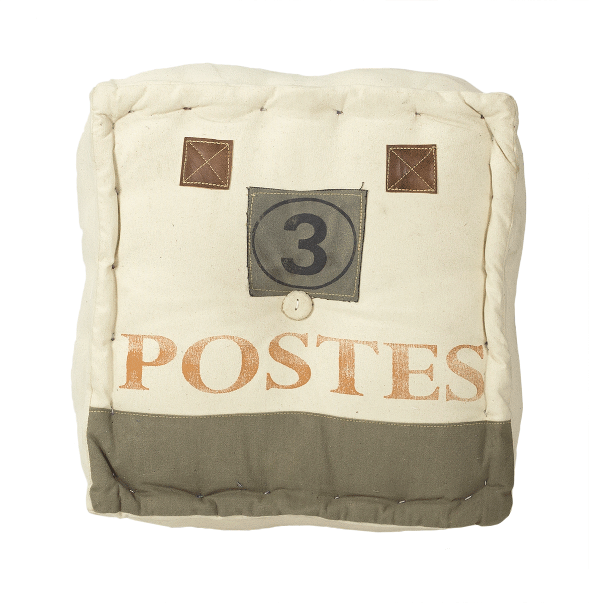 Puff vintage natte