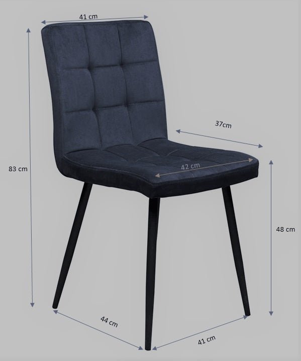 Silla comedor terciopelo Mirlo