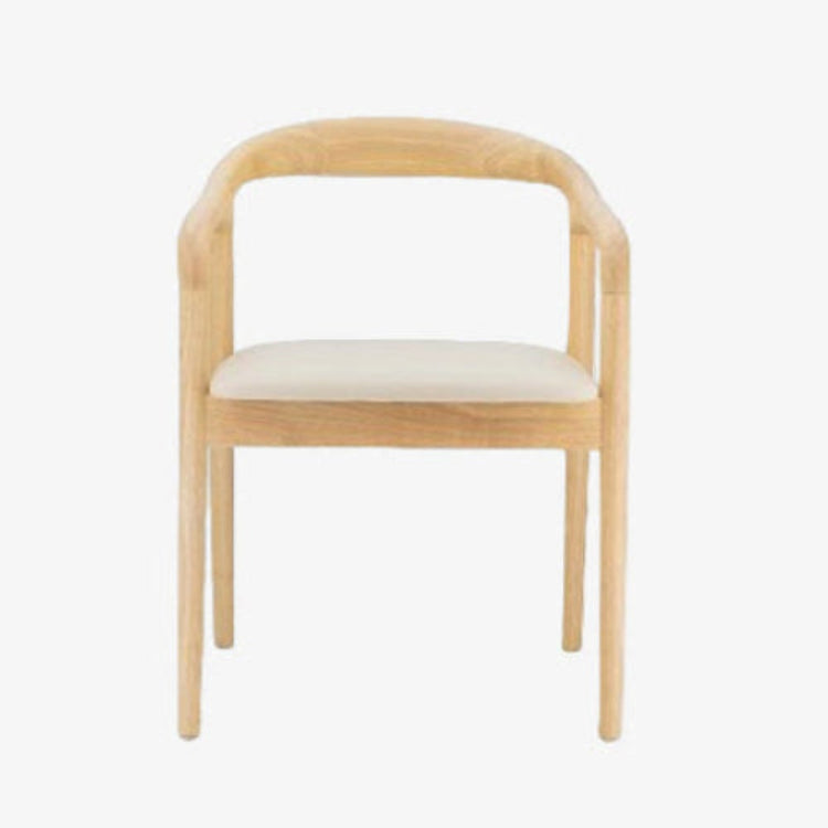 Silla de comedor de madera color natural Shaky - Vintahome