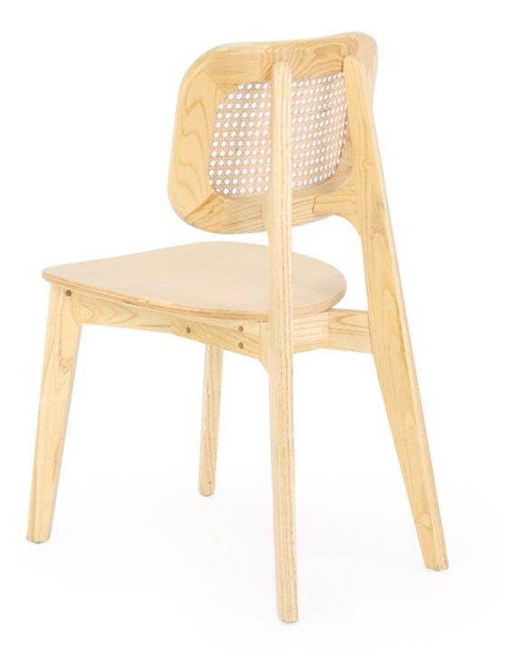 Selman natuurlijk nieuw hout en chesca eetkamerstoel