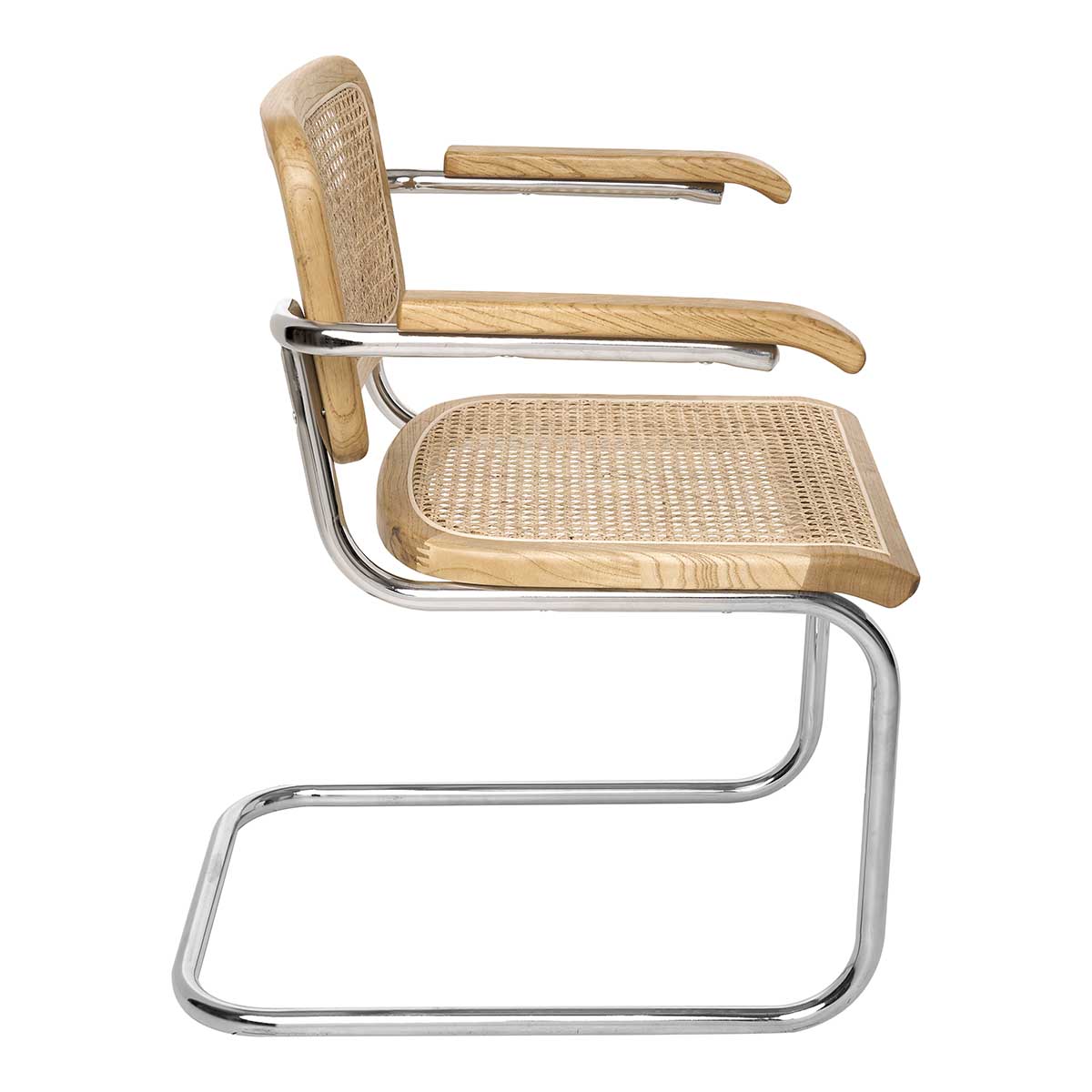Silla de comedor de ratán reposabrazos Talentto - Vintahome