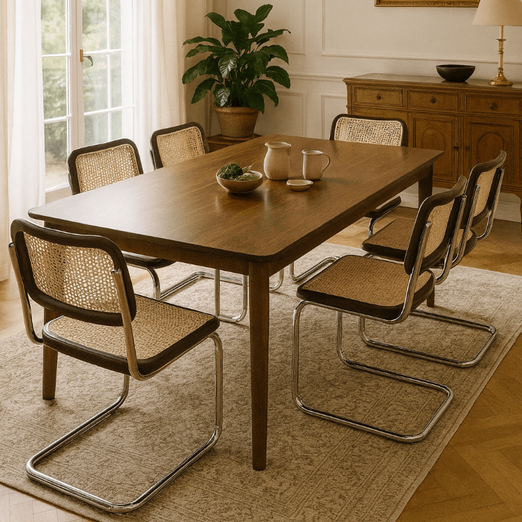 Silla de comedor de ratán Talentto - Vintahome