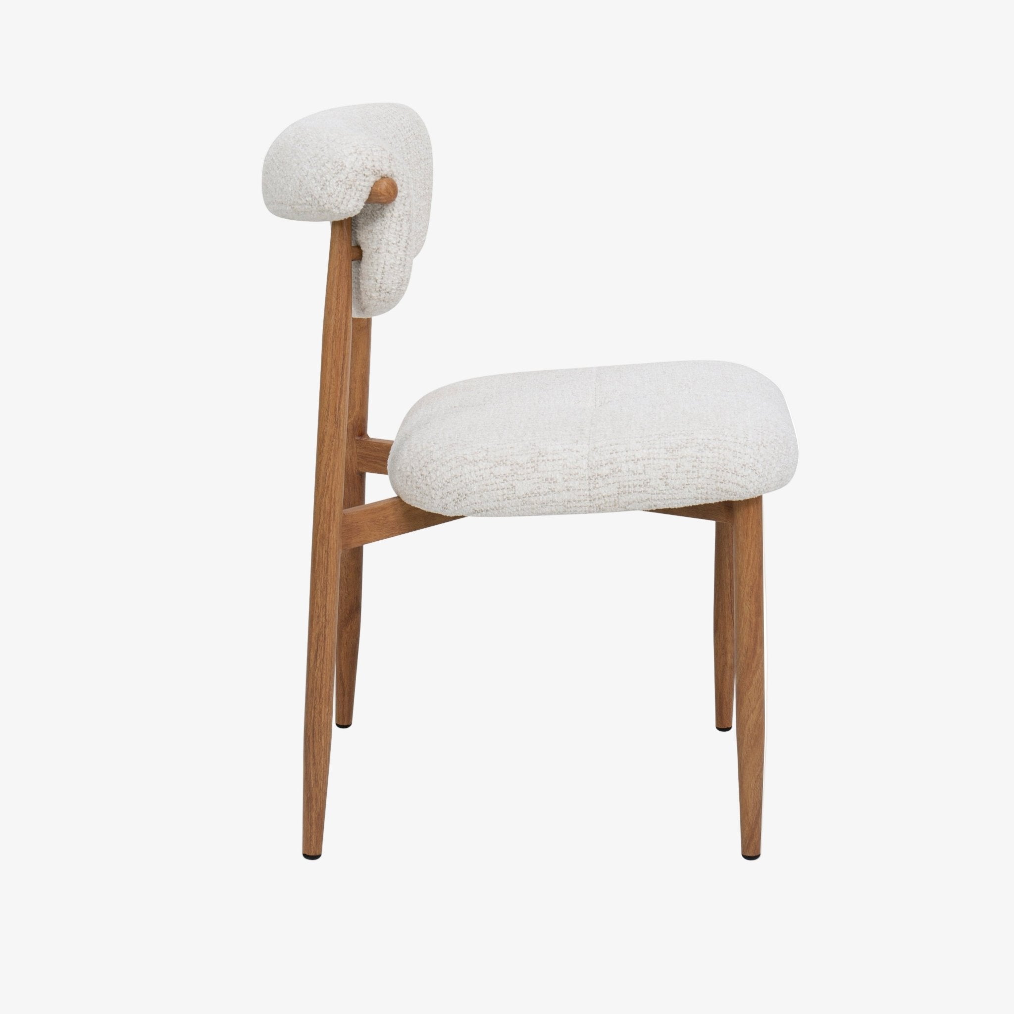 Scandinavische eetkamerstoel Lagem naturel - Vintahome