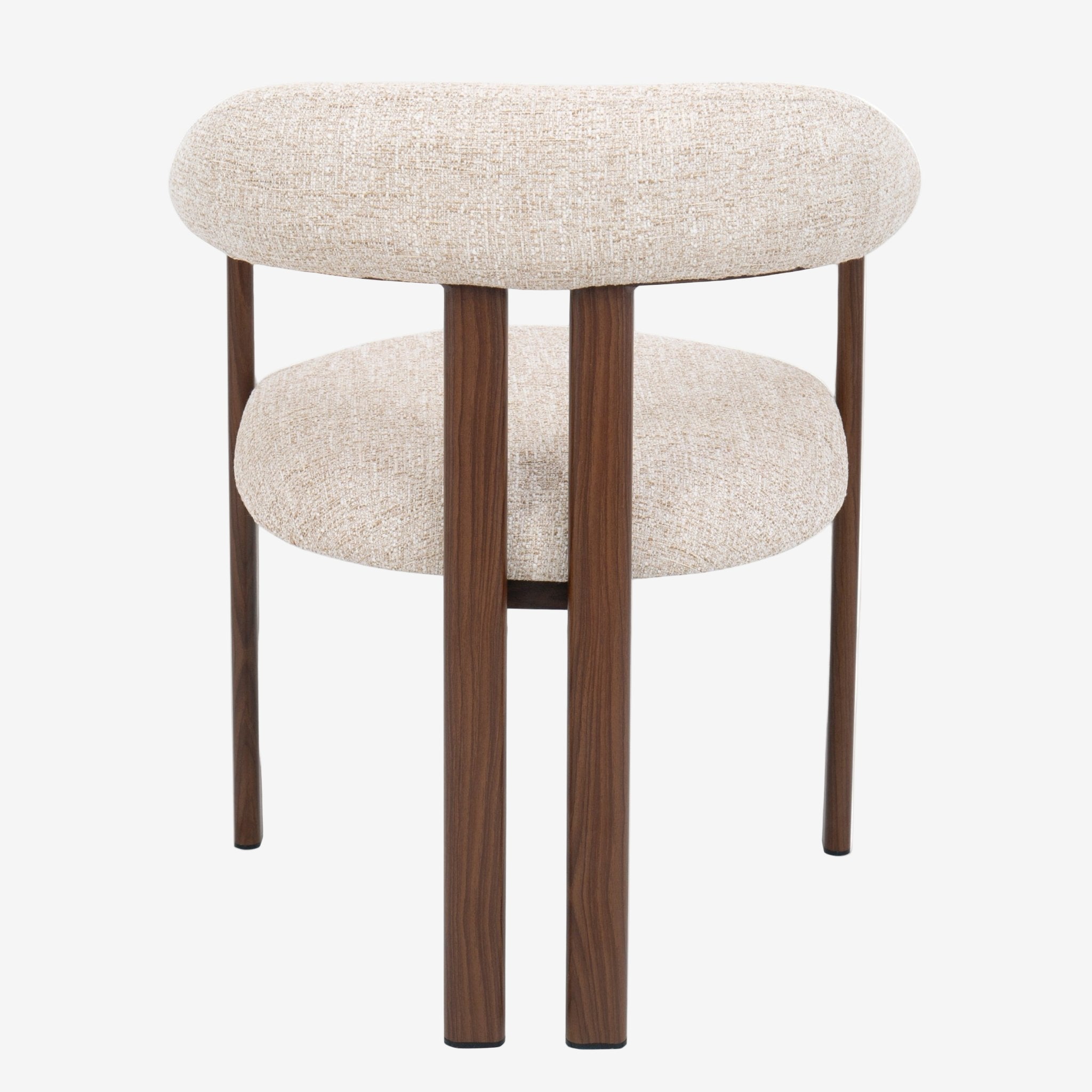 Silla de comedor escandinavo con brazos HYGGE Tapizado - Vintahome