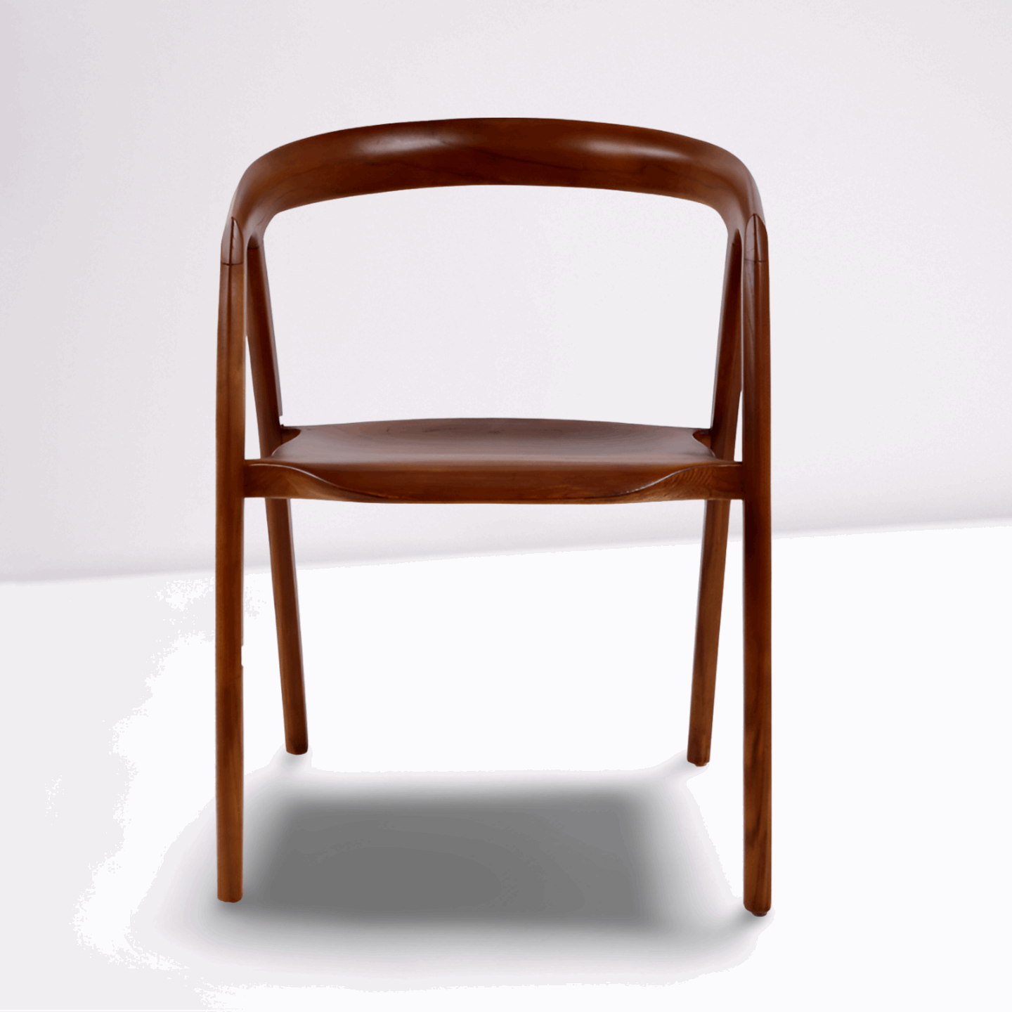 Silla de comedor Jordania nogal