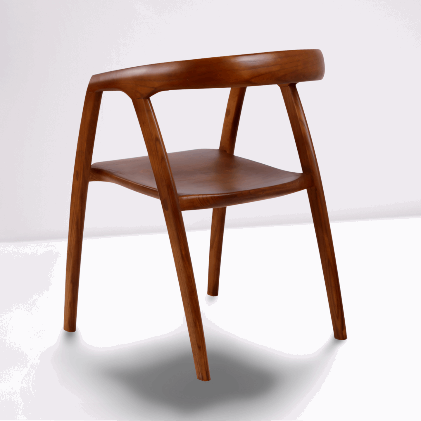 Silla de comedor Jordania nogal