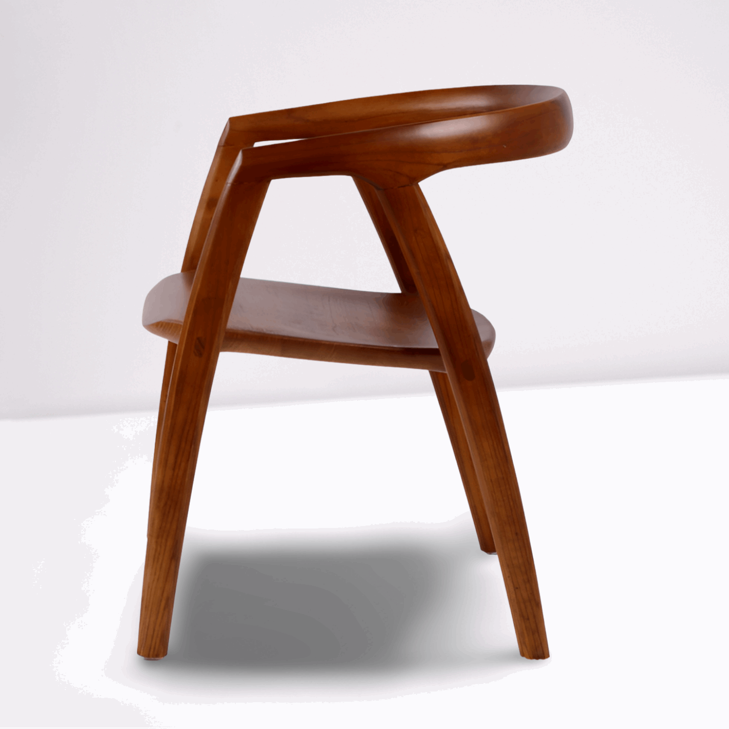 Silla de comedor Jordania nogal