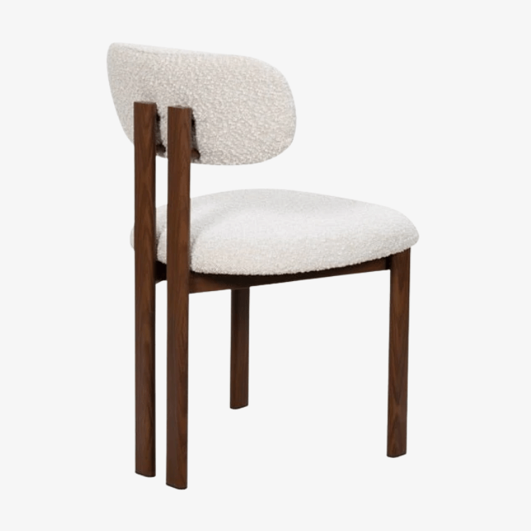 Esszimmerstuhl aus Liberty-Bouclé - Vintahome