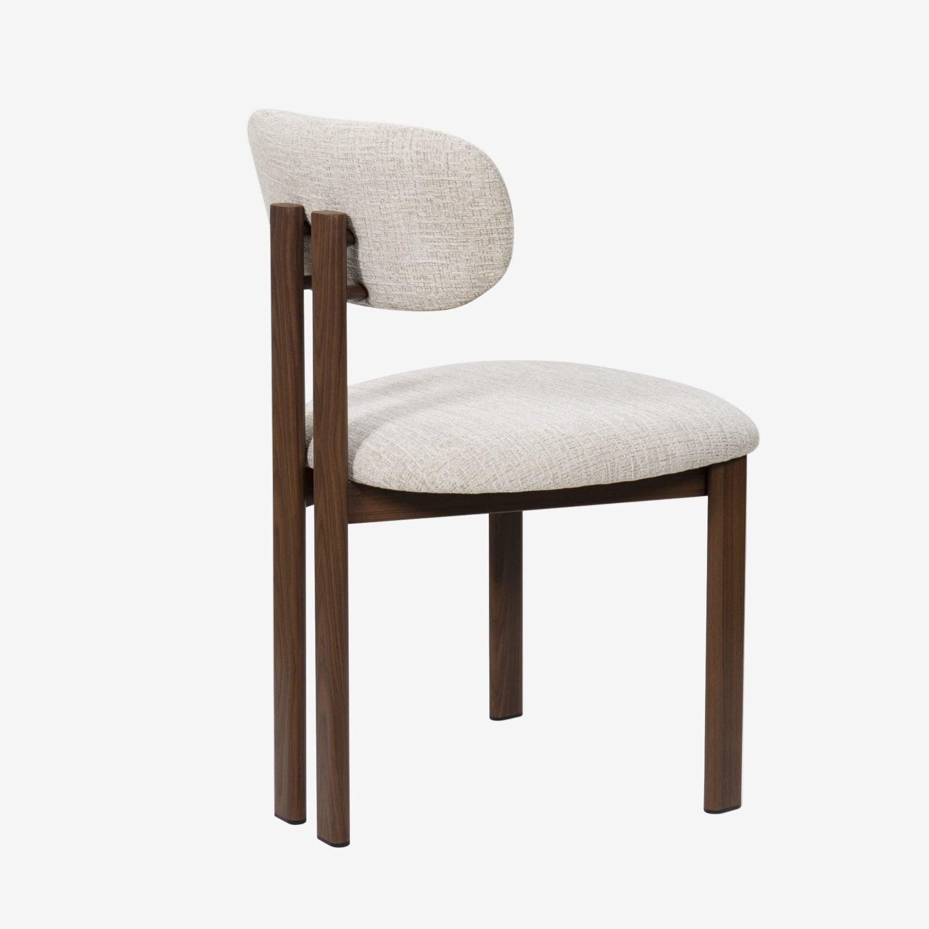 Cadeira de jantar em tecido Liberty