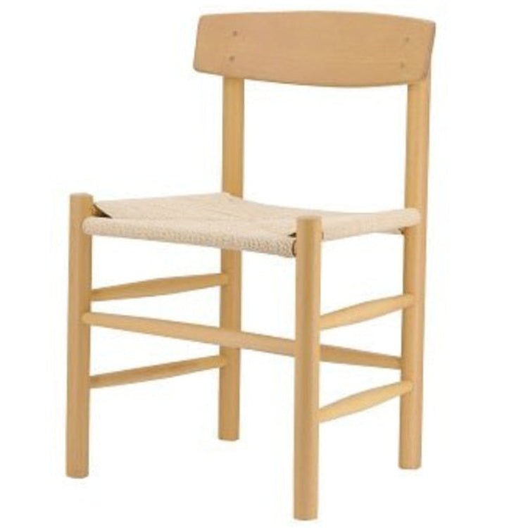 Silla de comedor madera de haya asiento cuerda Bilma - Vintahome