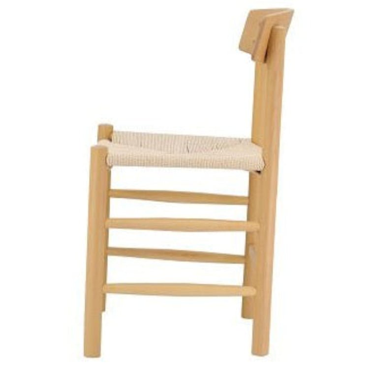 Silla de comedor madera de haya asiento cuerda Bilma - Vintahome