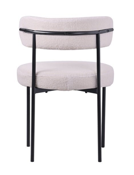 Silla de comedor Matis boucle - Vintahome