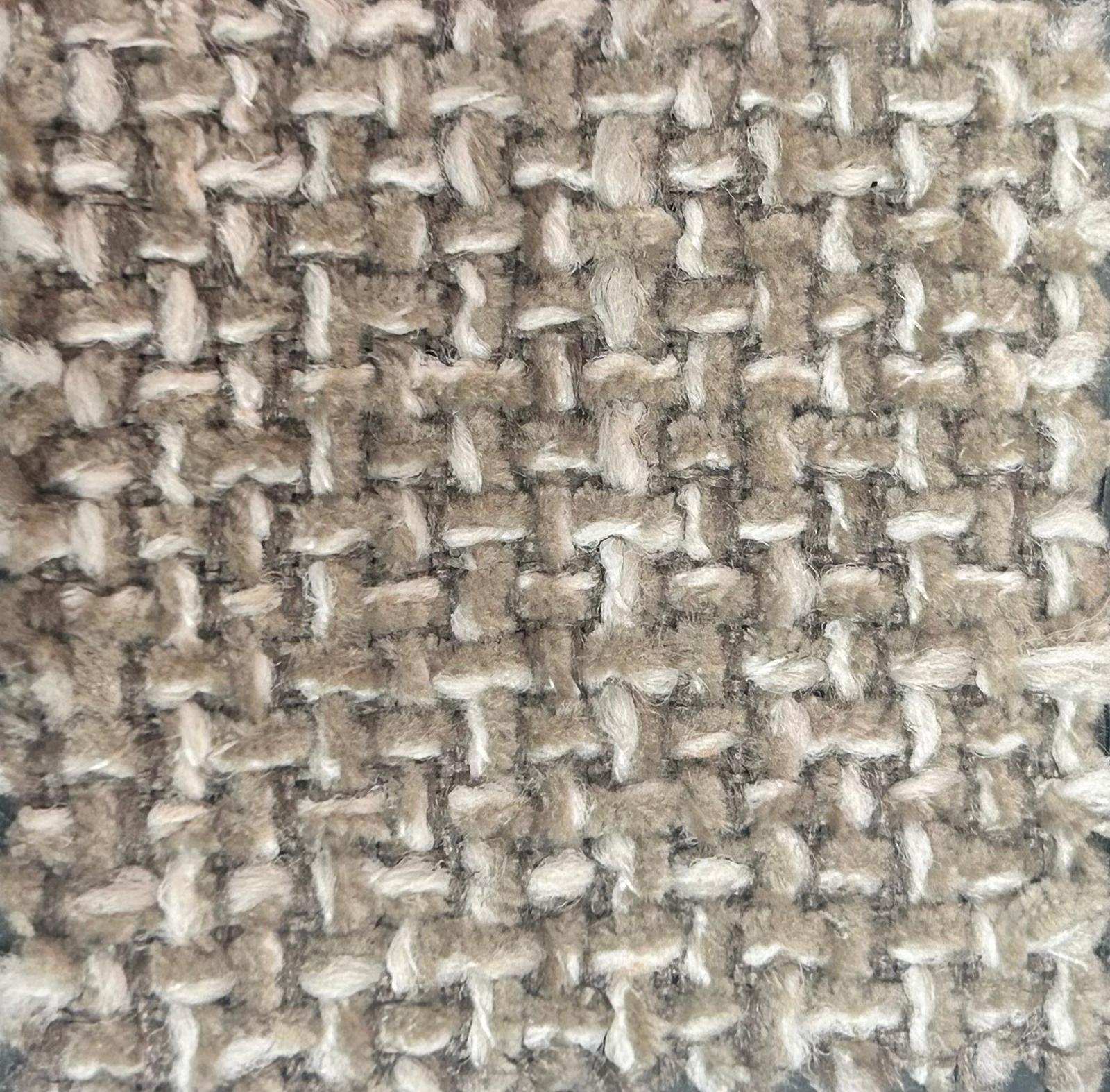 Nordic eetkamerstoel walnoot staal Olimpo beige