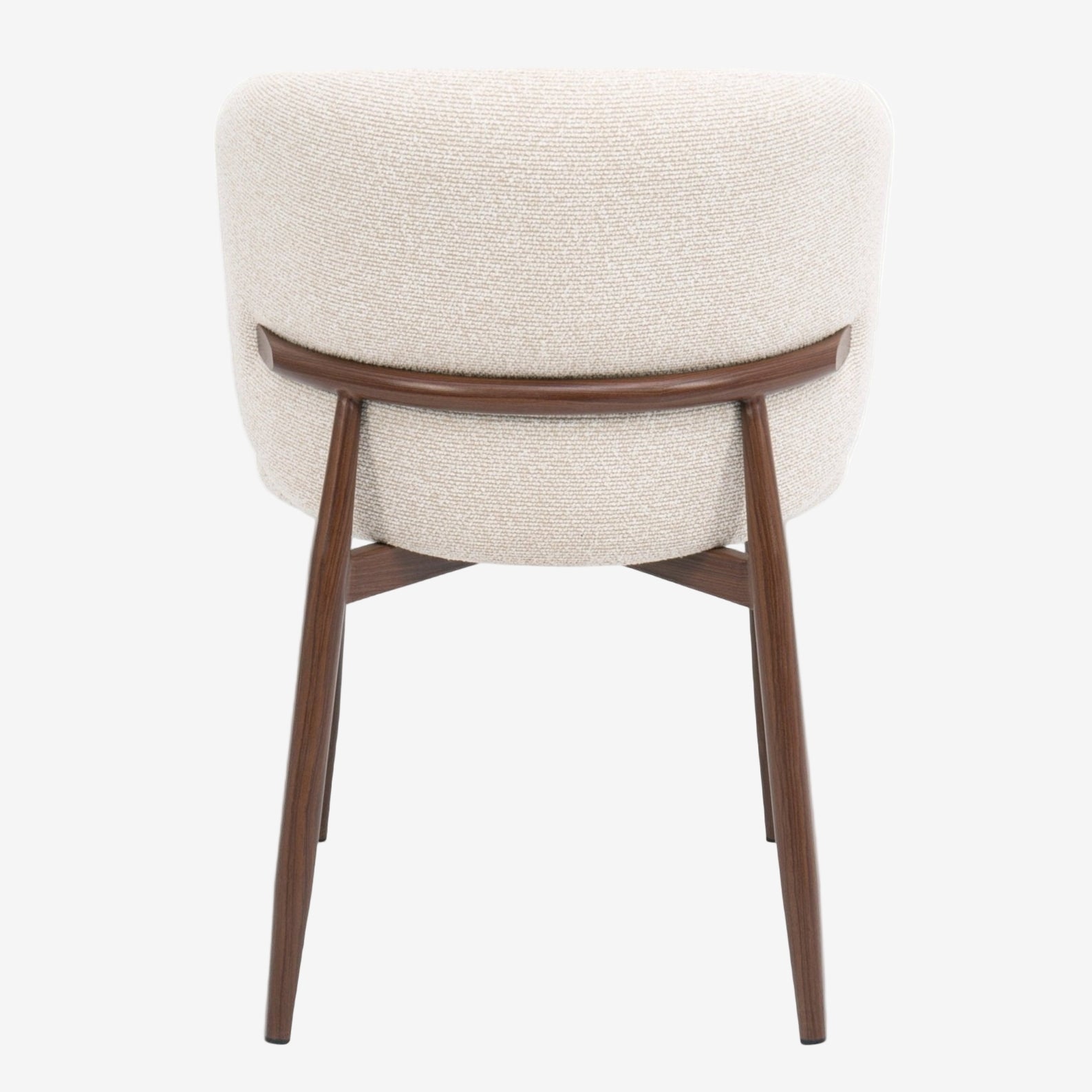 Silla de comedor nórdica Celia tapizada - Vintahome