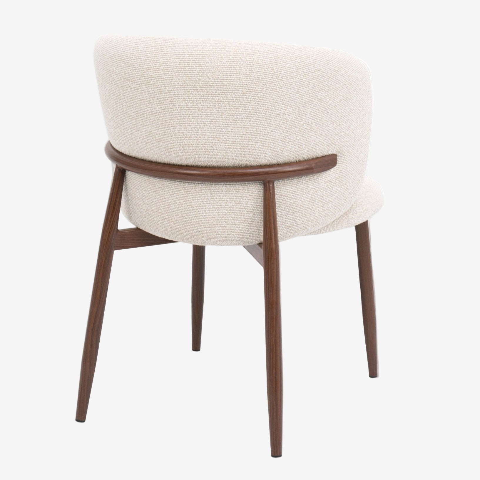 Silla de comedor nórdica Celia tapizada - Vintahome