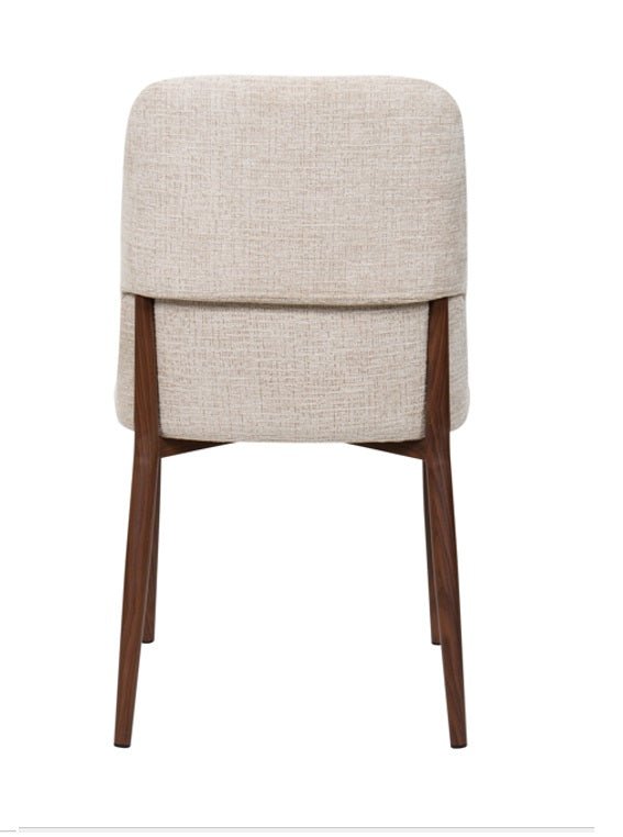 Silla de comedor nórdica Toulouse beige - Vintahome