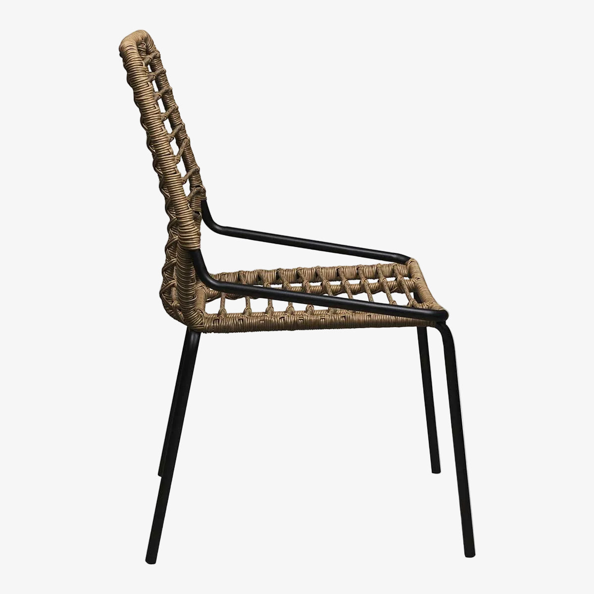 Silla de comedor de ratán de alta calidad