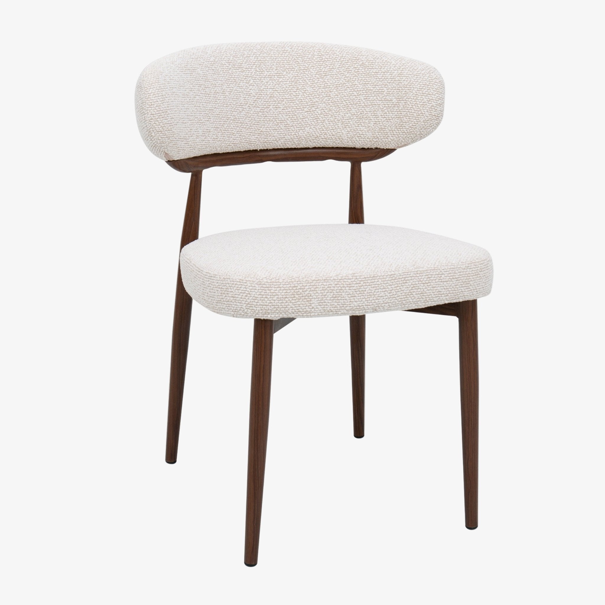 Chaise de salle à manger Scandiwood en noyer - Vintahome