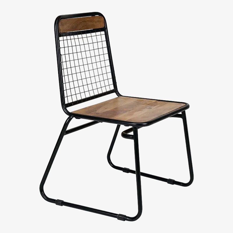 Vintage houten eetkamerstoel Vera