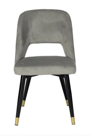 Silla de comedor Zaima Terciopelo - Vintahome