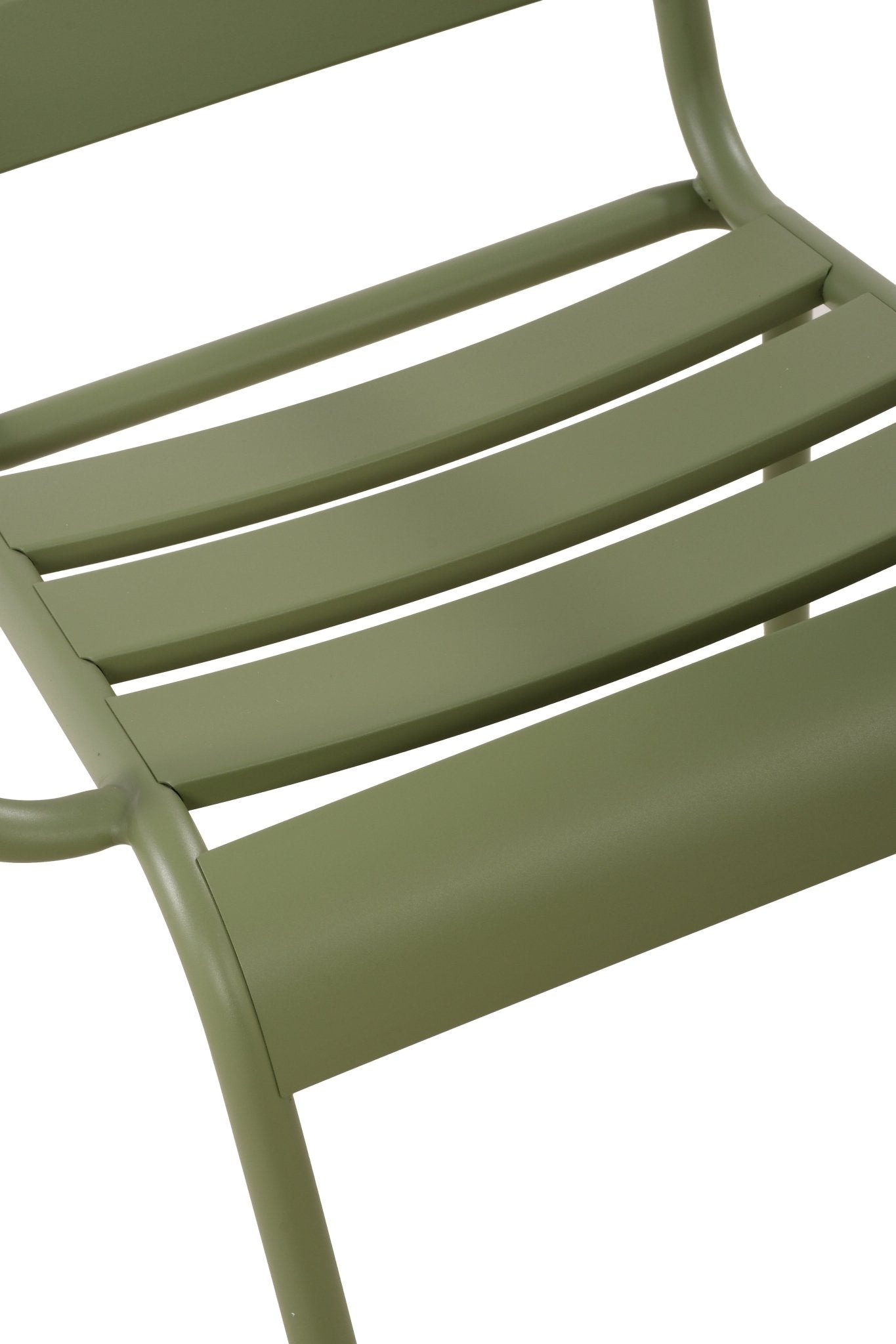 Silla de jardín de metal con brazos Oriol - Vintahome