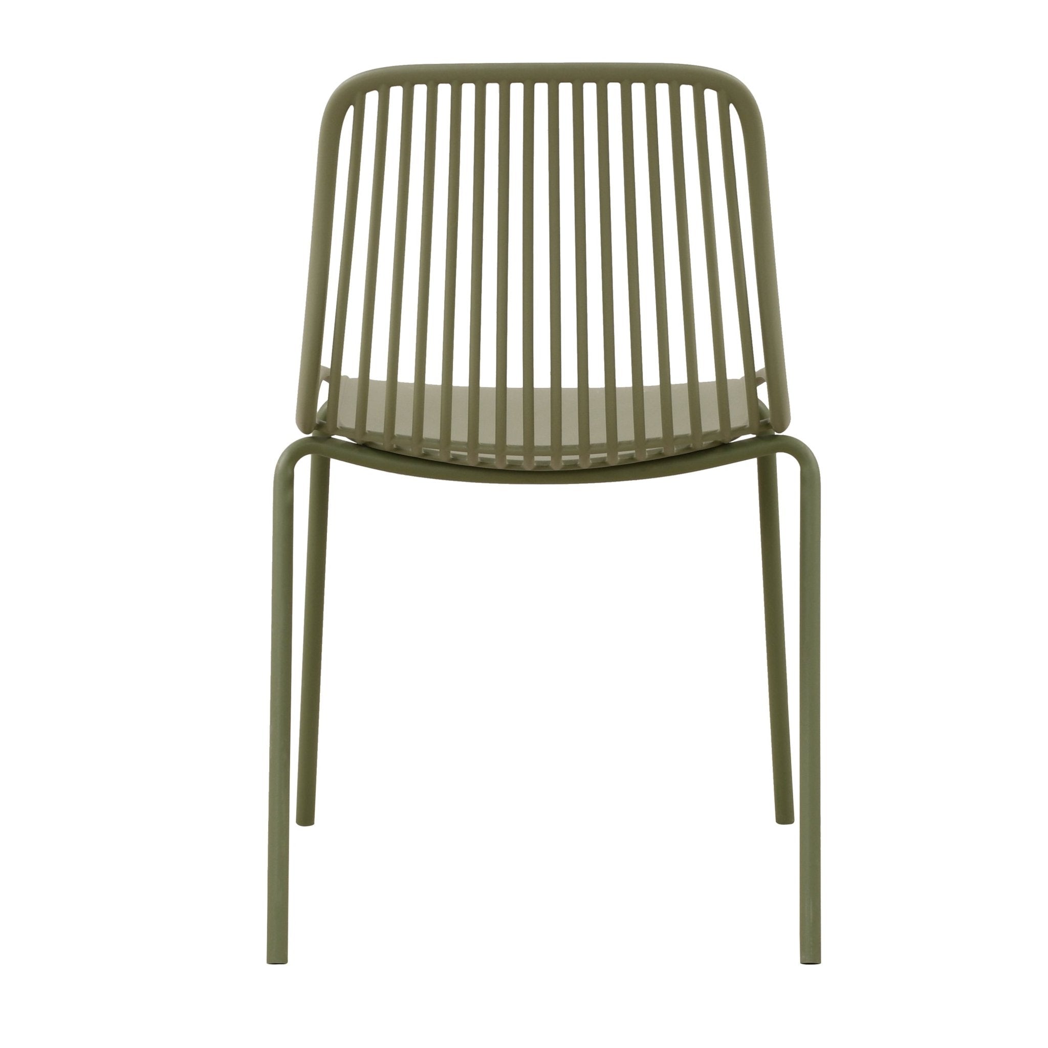 Silla de jardín polipropileno y acero Aura - Vintahome