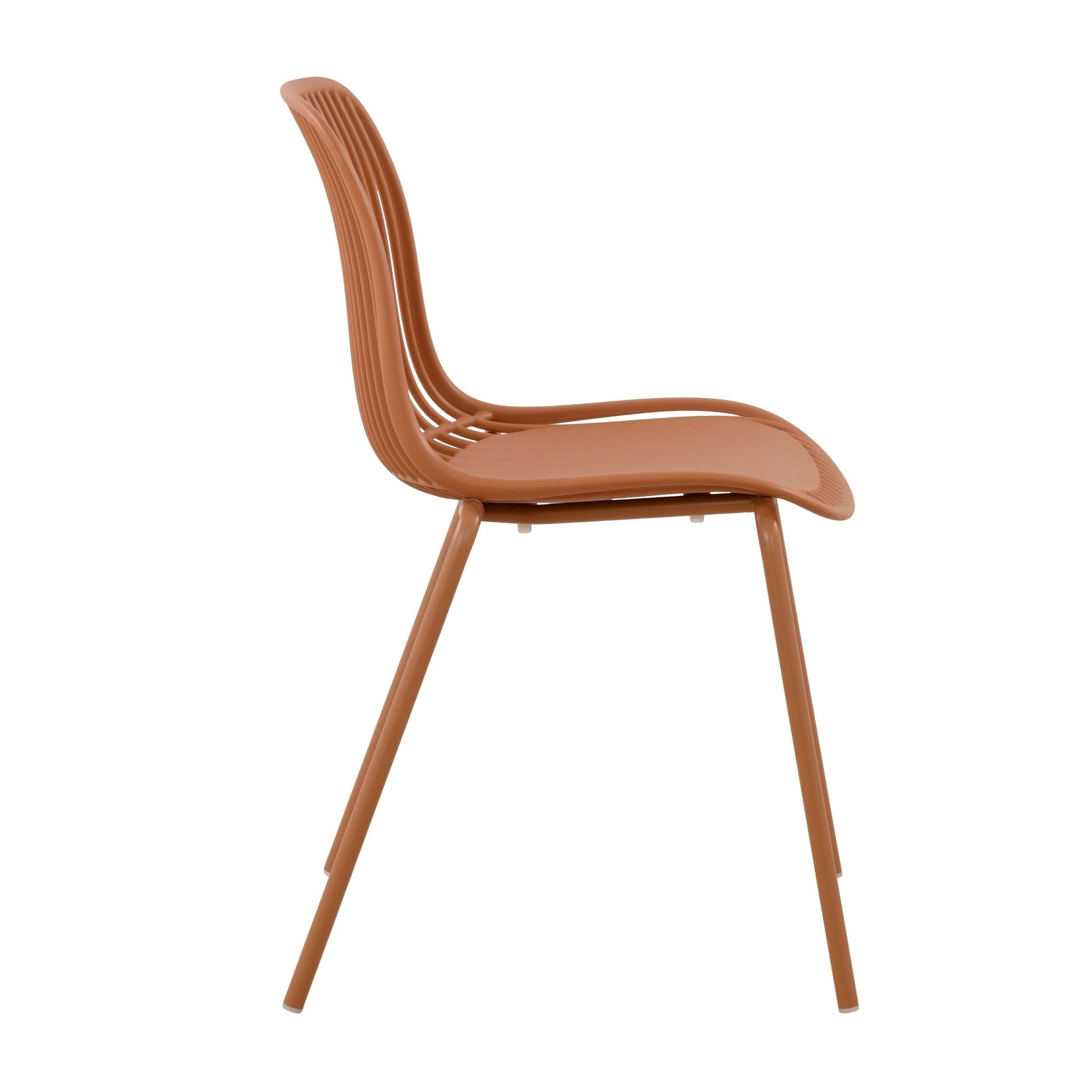 Silla de jardín polipropileno y acero Aura - Vintahome