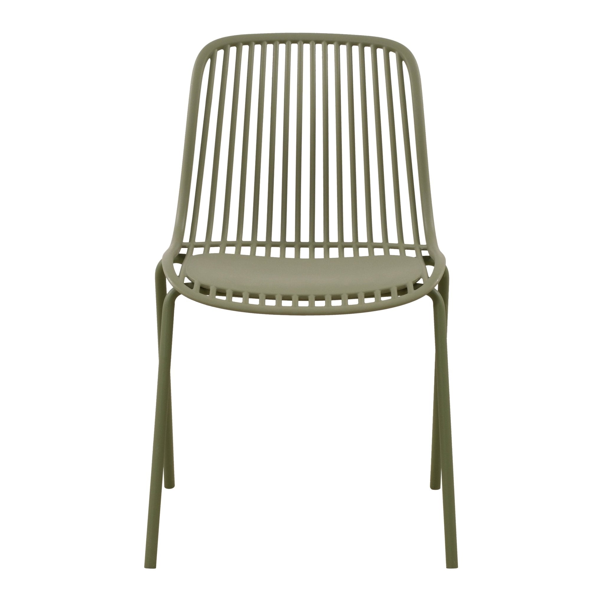 Silla de jardín polipropileno y acero Aura - Vintahome