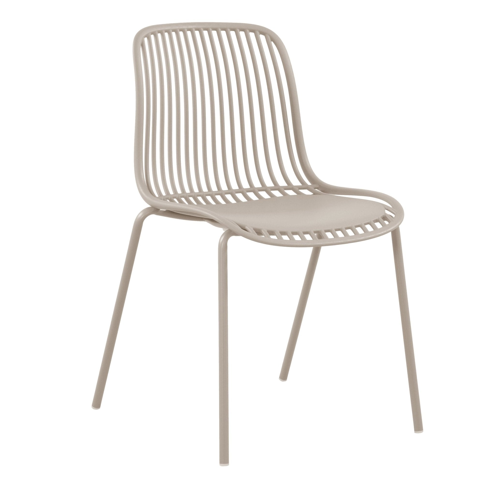 Silla de jardín polipropileno y acero Aura - Vintahome