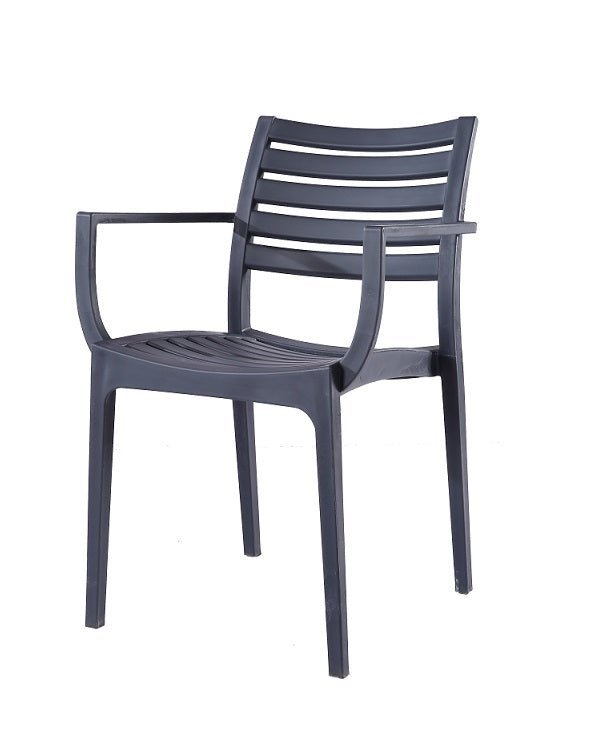 Silla de terraza apilable con brazos Lursan - Vintahome