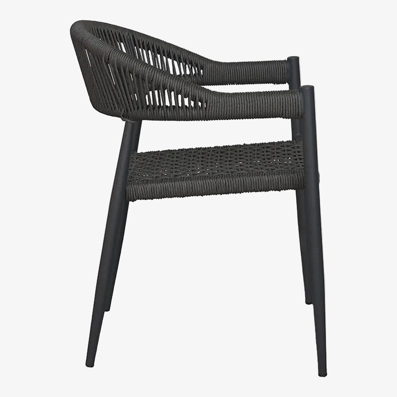 Chaise de terrasse Thea avec accoudoirs