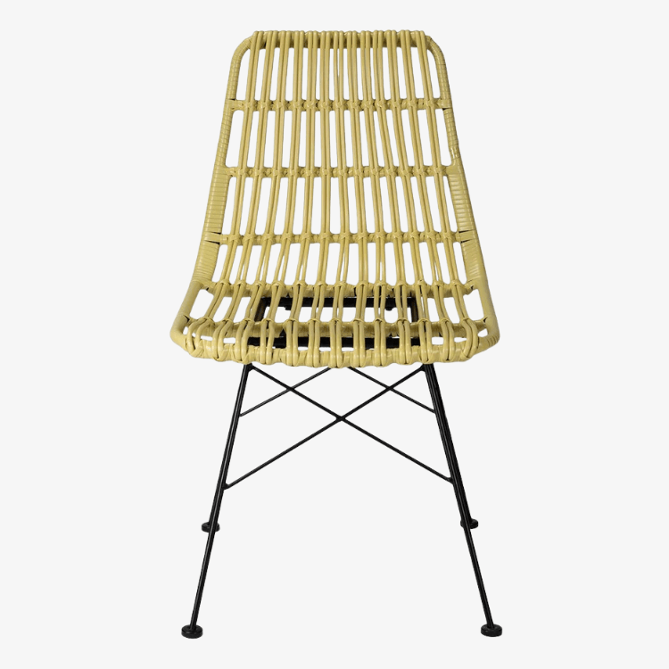 Chaise de terrasse en rotin Talsi - Vintahome