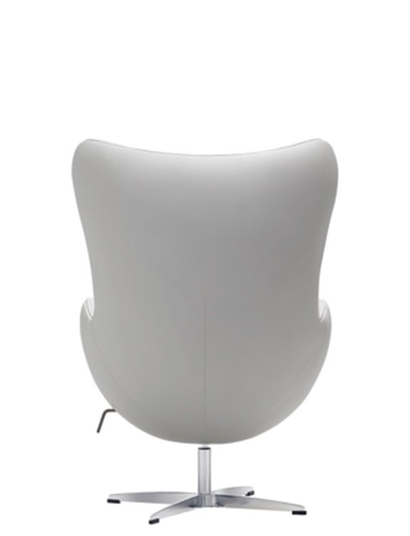 Silla EGGO chair tapizado Semipiel blanco - Vintahome