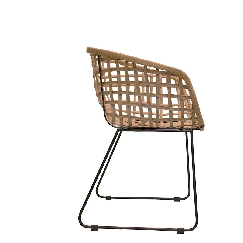 Wilson Steel Ratán stoel