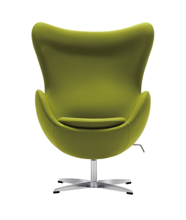 Silla EGG chair tapizado Lana