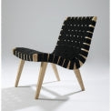 Silla relax madera negro