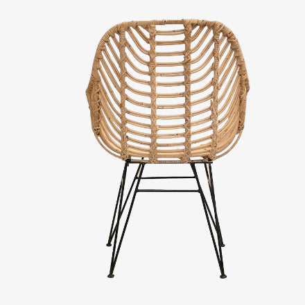 Ratán Lionel Natural Dining Sillon