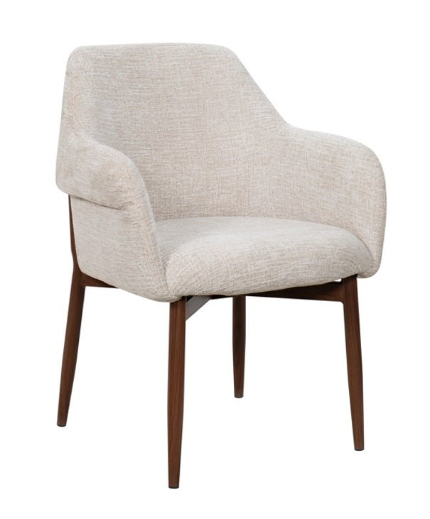Fauteuil de salle à manger nordique Toulouse beige