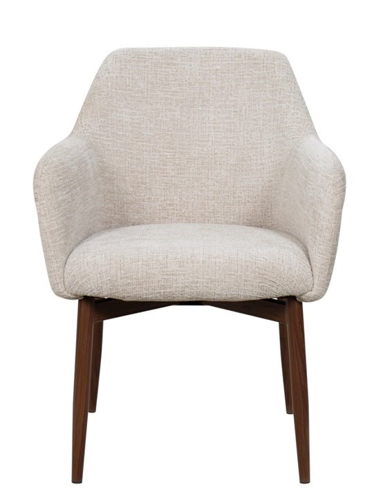 Fauteuil de salle à manger nordique Toulouse beige